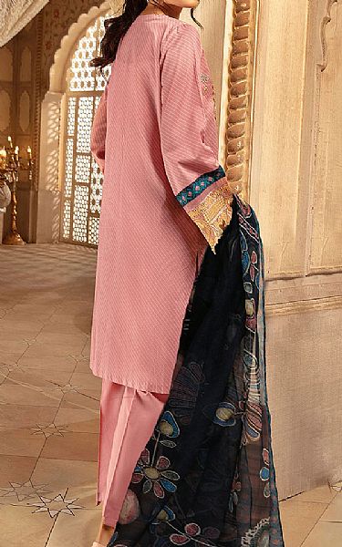 Nishat Tea Pink Lawn Suit | Pakistani Dresses in USA- Image 2