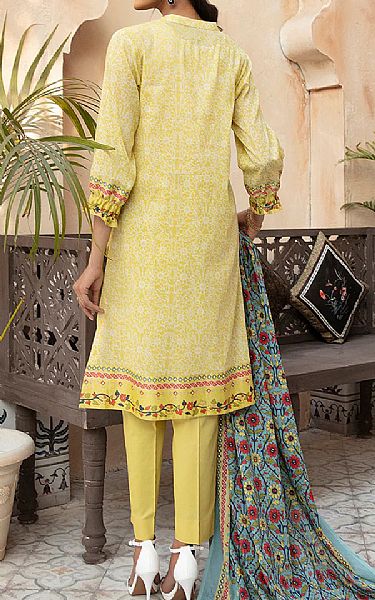 Nishat Yellow Lawn Suit | Pakistani Dresses in USA- Image 2