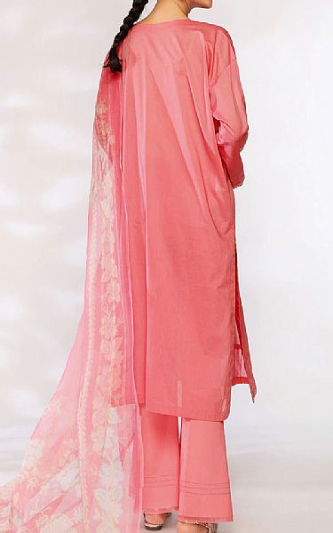 Nishat Mauvelous Pink Lawn Suit | Pakistani Dresses in USA- Image 2
