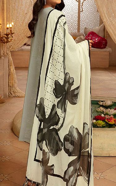 Nishat Grey Lawn Suit | Pakistani Dresses in USA- Image 2