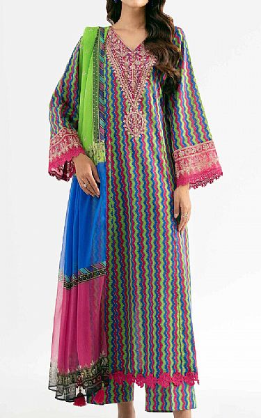 Nishat Multi Lawn Suit | Pakistani Lawn Dress in USA- Image 1