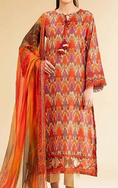Nishat Multi Lawn Suit (2 pcs) | Pakistani Lawn Dress in USA- Image 1