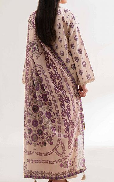 Nishat Oyster Pink Lawn Suit (2 pcs) | Pakistani Lawn Dress in USA- Image 2