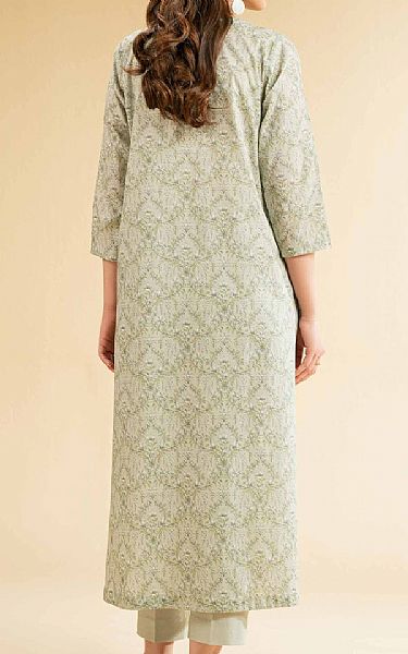 Nishat Green Mist Cambric Suit (2 pcs) | Pakistani Lawn Dress in USA- Image 2