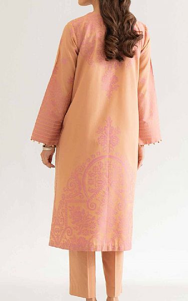 Nishat Peach/Pink Jacquard Suit (2 pcs) | Pakistani Lawn Dress in USA- Image 2