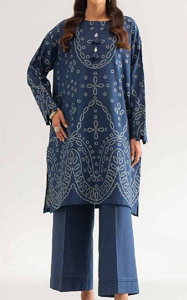 Nishat Pickled Bluewood Jacquard Suit (2 pcs) | Pakistani Lawn Dress in USA- Image 1