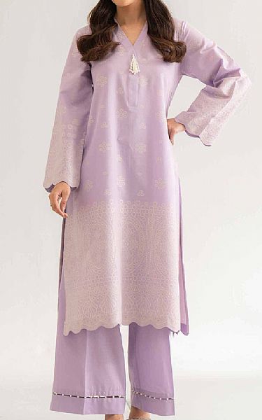 Nishat Lilac Jacquard Suit (2 pcs) | Pakistani Lawn Dress in USA- Image 1