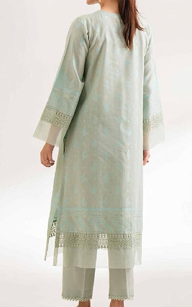 Nishat Mint Green Jacquard Suit (2 pcs) | Pakistani Lawn Dress in USA- Image 2