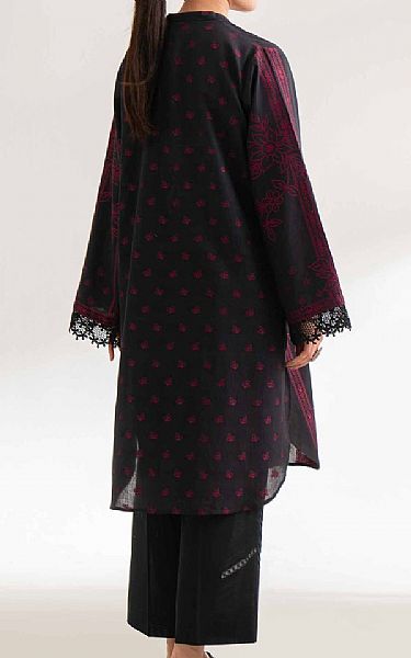 Nishat Black Jacquard Suit (2 pcs) | Pakistani Lawn Dress in USA- Image 2