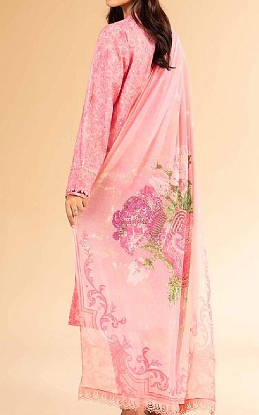 Nishat Pink Lawn Suit | Pakistani Lawn Dress in USA- Image 2