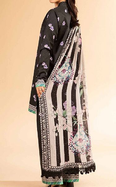 Nishat Black Lawn Suit | Pakistani Lawn Dress in USA- Image 2