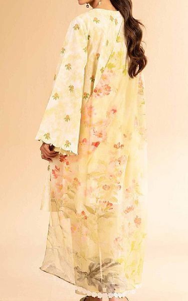 Nishat Light Green/Off White Lawn Suit | Pakistani Lawn Dress in USA- Image 2