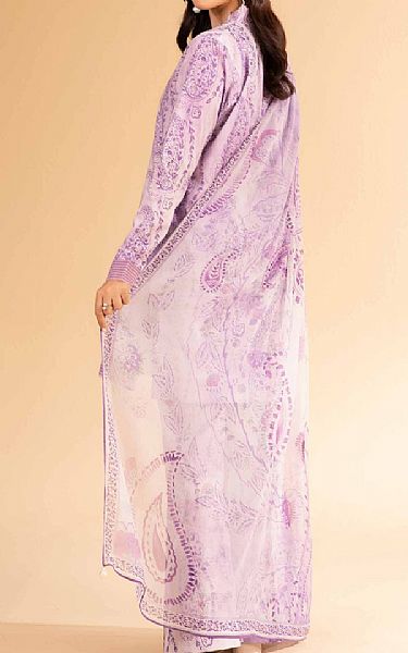 Nishat Lilac Lawn Suit | Pakistani Lawn Dress in USA- Image 2