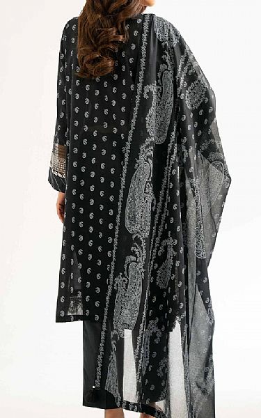 Nishat Black Lawn Suit | Pakistani Lawn Dress in USA- Image 2