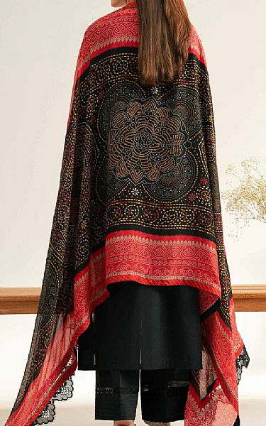Nishat Black Cambric Suit | Pakistani Lawn Dress in USA- Image 2