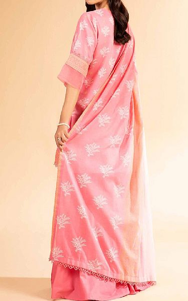 Nishat Pink Lawn Suit | Pakistani Lawn Dress in USA- Image 2