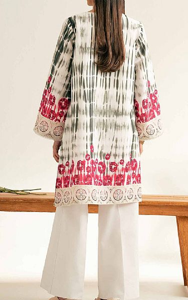 Nishat Off White Lawn Suit (2 pcs) | Pakistani Lawn Dress in USA- Image 2