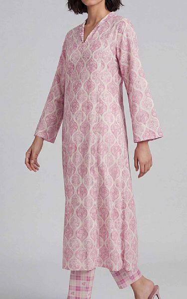 Nishat Pink Flare Lawn Suit (2 pcs) | Pakistani Lawn Dress in USA- Image 2