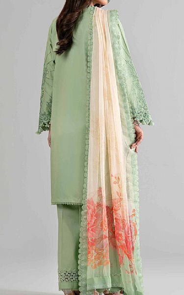 Nishat Green Mist Lawn Suit | Pakistani Lawn Dress in USA- Image 2