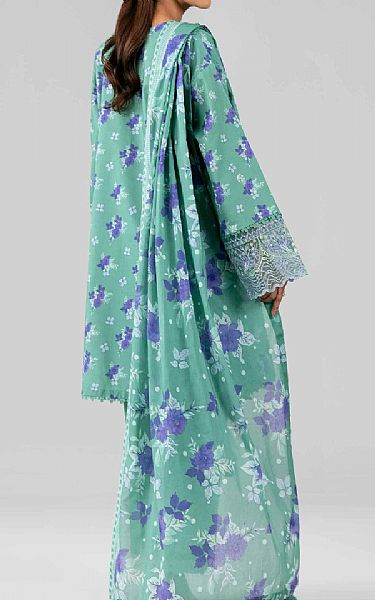 Nishat Mint Green Lawn Suit | Pakistani Lawn Dress in USA- Image 2