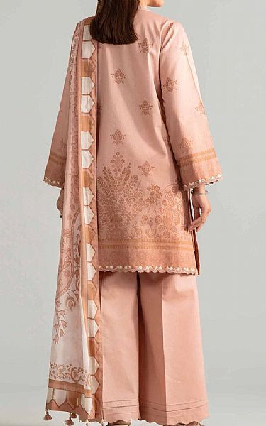 Nishat Peach Lawn Suit | Pakistani Lawn Dress in USA- Image 2