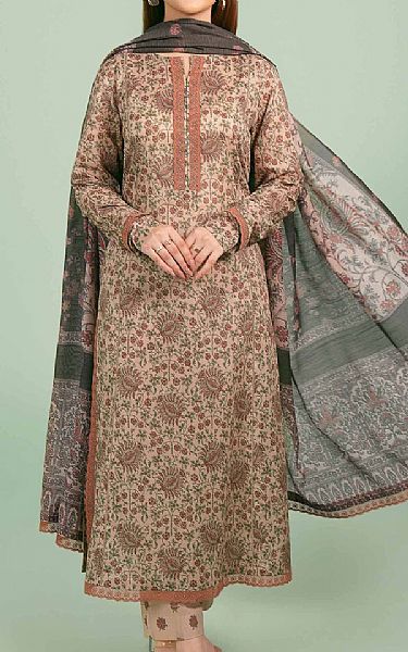 Nishat Brandy Rose Lawn Suit | Pakistani Lawn Suits- Image 1