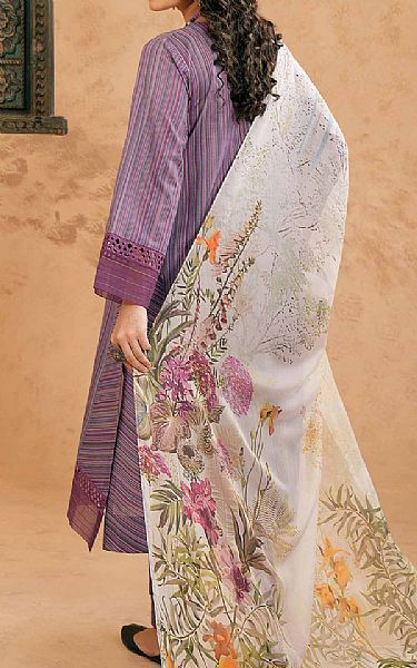 Nishat Dusky Purple Lawn Suit | Pakistani Lawn Suits- Image 2