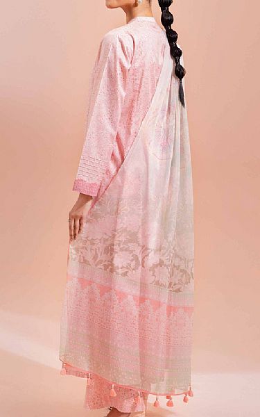 Nishat Light Pink Lawn Suit | Pakistani Lawn Suits- Image 2