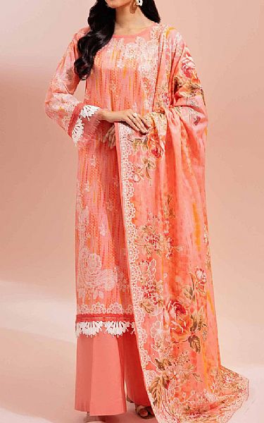 Nishat Coral Lawn Suit | Pakistani Lawn Suits- Image 1