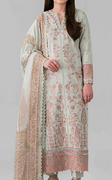 Nishat Sea Mist Lawn Suit | Pakistani Lawn Dress in USA- Image 1