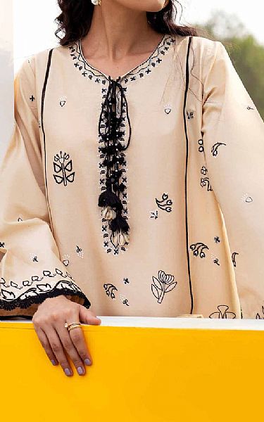 Nishat Ivory Lawn Suit (2 pcs) | Pakistani Lawn Dress in USA- Image 2