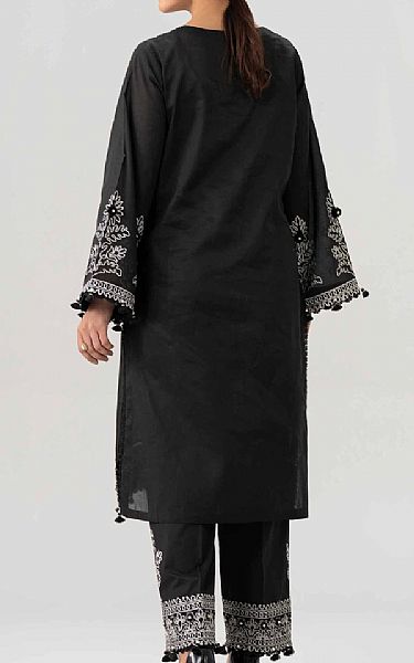 Nishat Black Dobby Suit (2 pcs) | Pakistani Lawn Dress in USA- Image 2