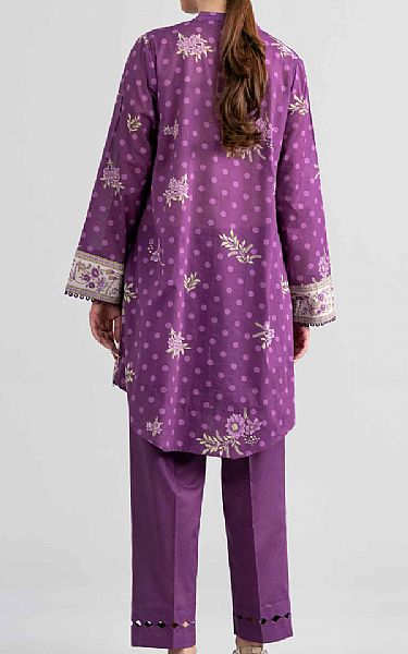 Nishat Plum Lawn Suit (2 pcs) | Pakistani Lawn Dress in USA- Image 2