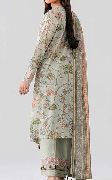Nishat Sea Mist Lawn Suit | Pakistani Lawn Dress in USA- Image 2
