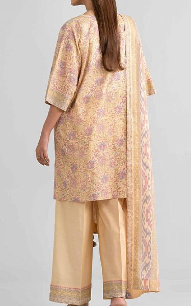 Nishat Ivory Lawn Suit | Pakistani Lawn Dress in USA- Image 2