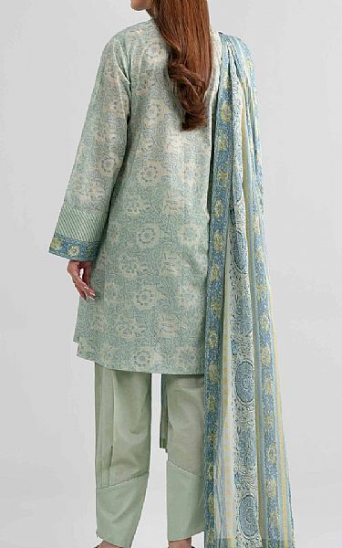 Nishat Summer Green Lawn Suit | Pakistani Lawn Dress in USA- Image 2