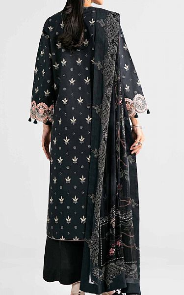 Nishat Black Lawn Suit | Pakistani Lawn Dress in USA- Image 2