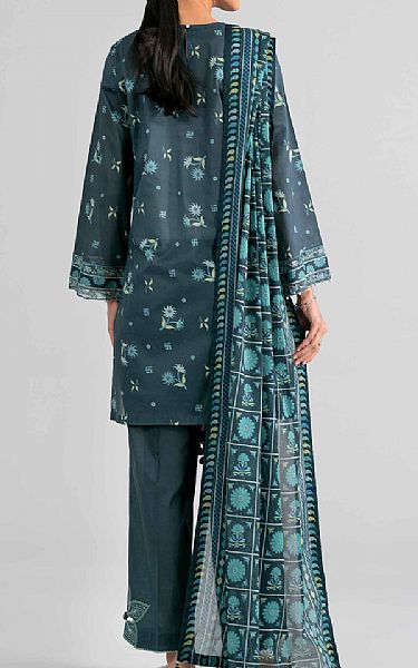 Nishat Pickled Bluewood Lawn Suit | Pakistani Lawn Dress in USA- Image 2