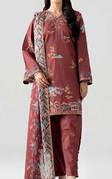 Nishat Rose Vale Lawn Suit | Pakistani Lawn Dress in USA- Image 1