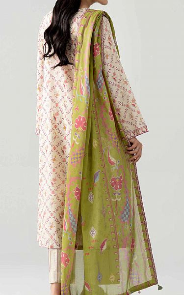 Nishat Off White Lawn Suit | Pakistani Lawn Dress in USA- Image 2