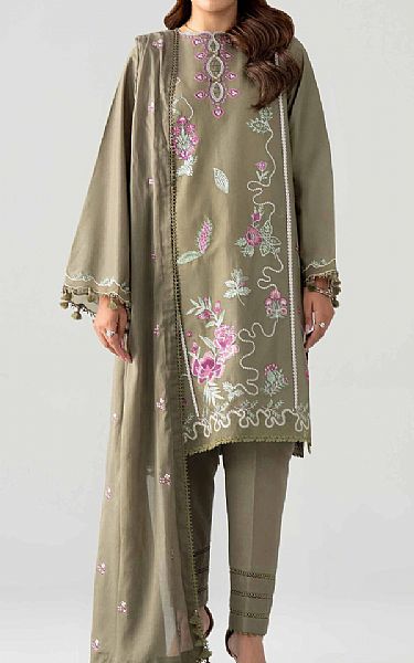 Nishat Sage Lawn Suit | Pakistani Lawn Dress in USA- Image 1