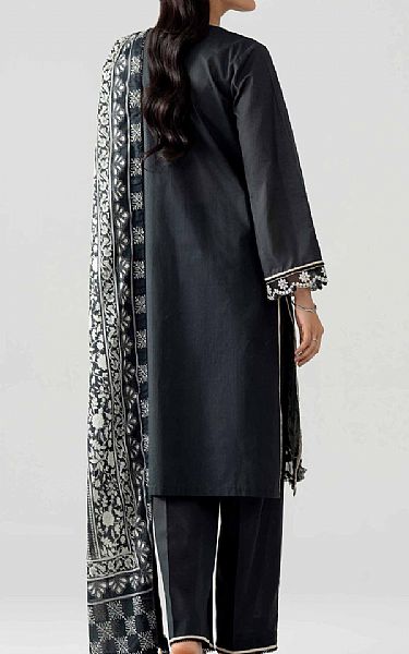 Nishat Black Dobby Suit | Pakistani Lawn Dress in USA- Image 2