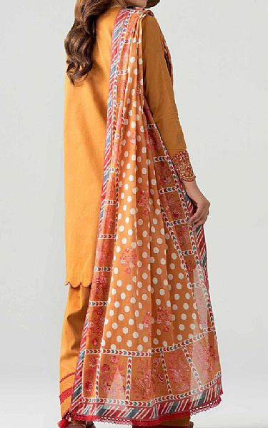Nishat Butterscotch Dobby Suit | Pakistani Lawn Dress in USA- Image 2
