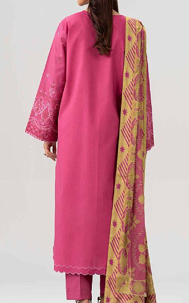 Nishat Warm Pink Dobby Suit | Pakistani Lawn Dress in USA- Image 2