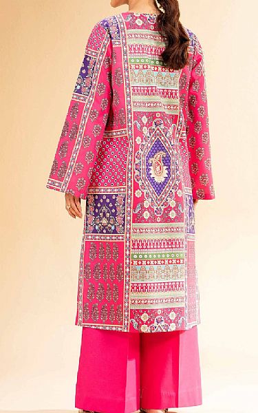 Nishat Pink Lawn Suit (2 pcs) | Pakistani Lawn Dress in USA- Image 2