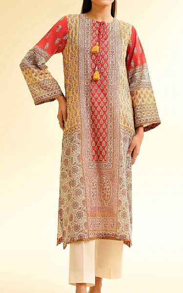 Nishat Multi Lawn Suit (2 pcs) | Pakistani Lawn Dress in USA- Image 1