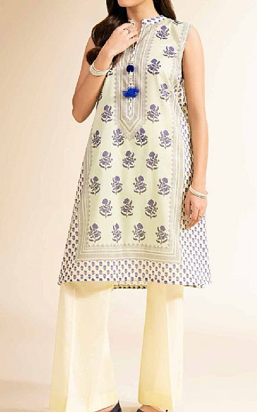 Nishat Green Mist Lawn Suit (2 pcs) | Pakistani Lawn Dress in USA- Image 1