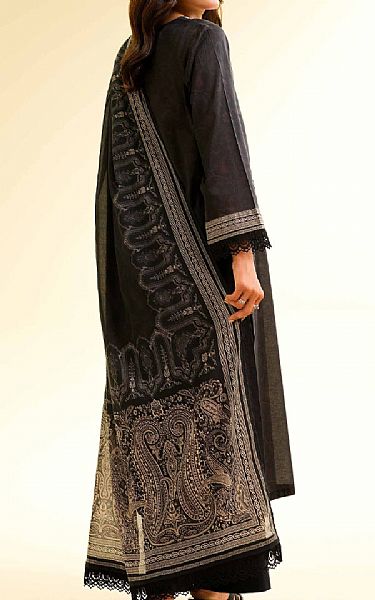 Nishat Black Lawn Suit (2 pcs) | Pakistani Lawn Dress in USA- Image 2