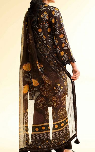Nishat Black Lawn Suit | Pakistani Lawn Dress in USA- Image 2