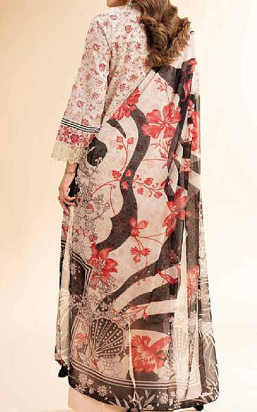 Nishat Ivory Lawn Suit (2 pcs) | Pakistani Lawn Dress in USA- Image 2